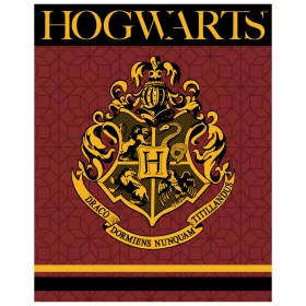 Harry Potter Crest coral fleece polár takaró 120x150cm