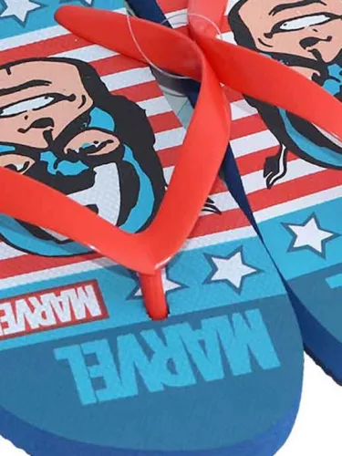 Bosszúállók Captain America gyerek papucs, Flip-Flop 28-35