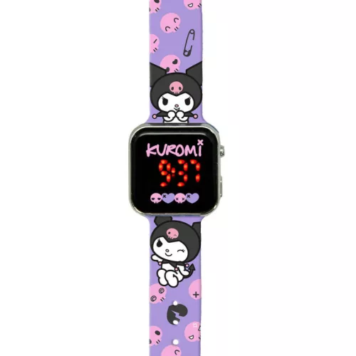 Hello Kitty Kuromi digitális LED karóra