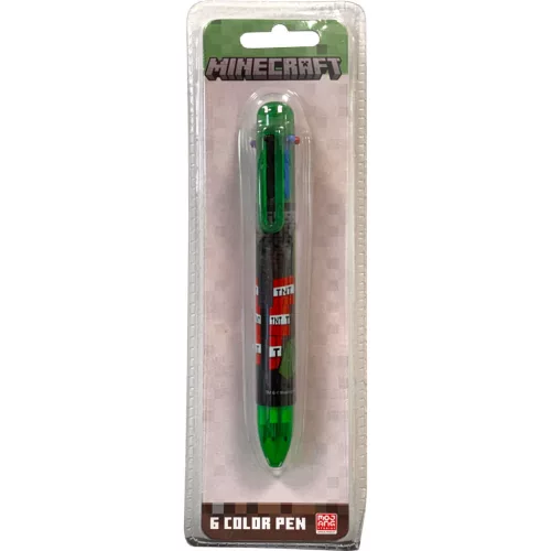 Minecraft Boom 6 színű toll