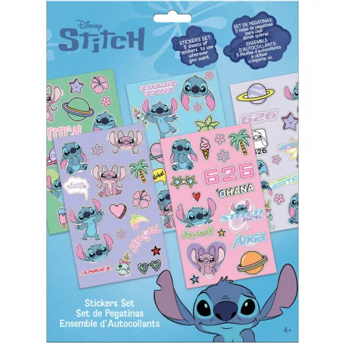 Disney Lilo és Stitch, A csillagkutya This World matrica szett 5 ív