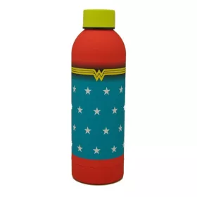   Wonder Woman Star puha tapintású műanyag kulacs csavaros kupakkal 700 ml