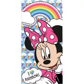   Disney Minnie Rainbows fürdőlepedő, strand törölköző 70x140cm