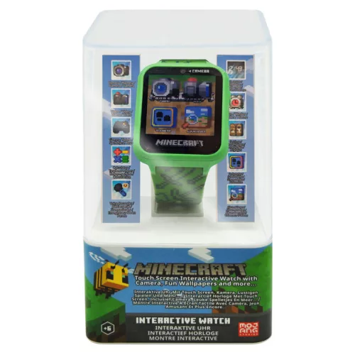 Minecraft Green interaktív karóra