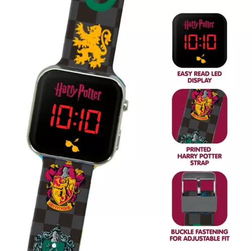 Harry Potter Houses digitális LED karóra