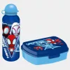 Pókember Blue Web szendvicsdoboz + alumínium kulacs szett