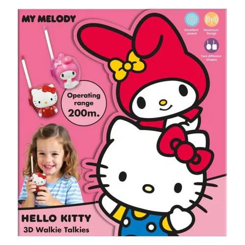 Hello Kitty My Melody Walkie Talkie 3D