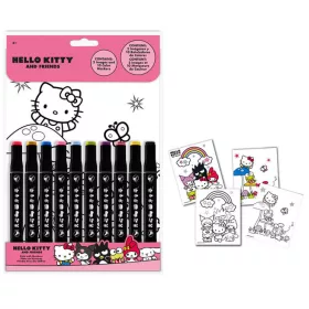 Hello Kitty Friends számos színező