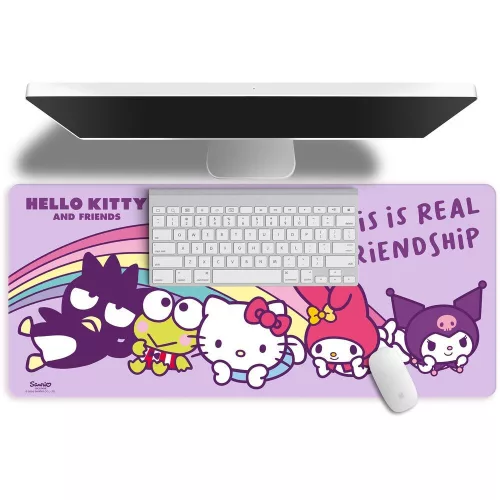 Hello Kitty Friends asztali egérpad 80x35 cm