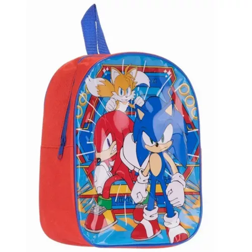 Sonic a sündisznó Action hátizsák, táska 29 cm