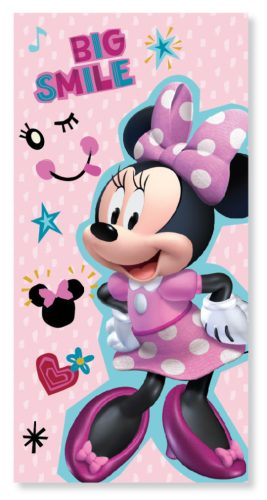 Disney Minnie Smile fürdőlepedő, strand törölköző 70x137 cm (Fast Dry)