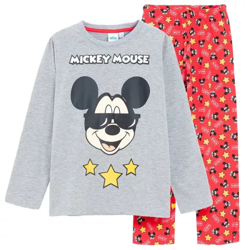 Disney Mickey Star gyerek hosszú pizsama 3 - 8 év / 98 - 128 cm