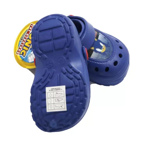 Sonic a sündisznó Fast gyerek papucs, clog 22-32