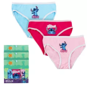   Disney Lilo és Stitch, A csillagkutya Wave gyerek fehérnemű, bugyi 3 darab/csomag 2 - 8 év / 92 - 128 cm