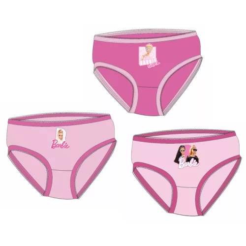 Barbie Summer gyerek fehérnemű, bugyi 3 darab/csomag 2 - 8 év / 92 - 128 cm