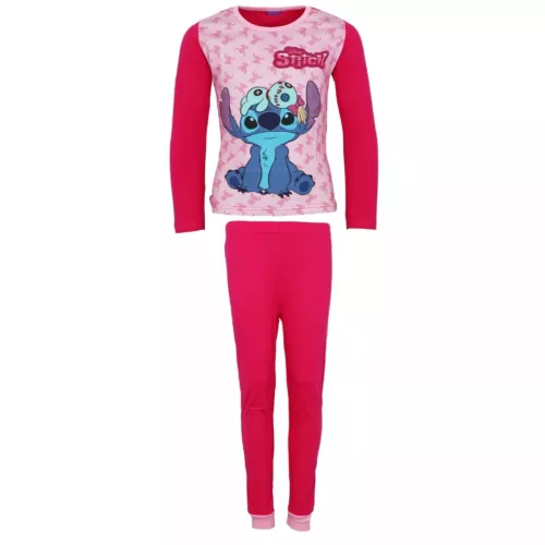 Disney Lilo és Stitch, A csillagkutya Scrump gyerek hosszú pizsama 3 - 8 év / 98 - 128 cm