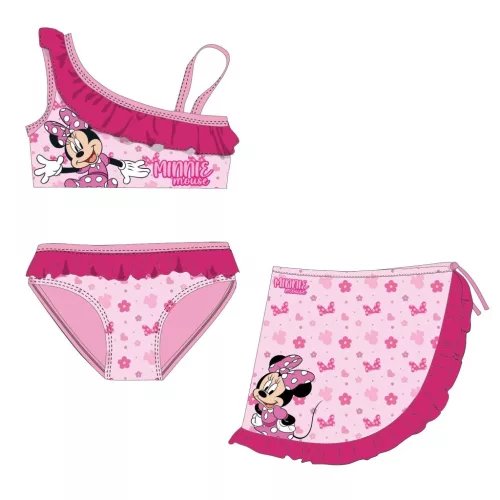 Disney Minnie Cute gyerek bikini és sarong szett 4 - 10 év / 104 - 140 cm