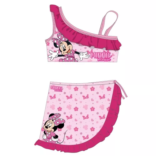 Disney Minnie Cute gyerek bikini és sarong szett 4 - 10 év / 104 - 140 cm
