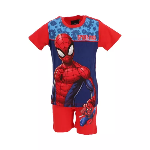 Pókember Web gyerek rövid pizsama 3 - 8 év / 98 - 128 cm