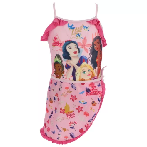 Disney Hercegnők Regal gyerek fürdőruha és sarong szett 3 - 8 év / 98 - 128 cm