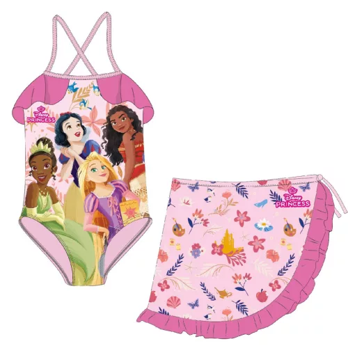 Disney Hercegnők Regal gyerek fürdőruha és sarong szett 3 - 8 év / 98 - 128 cm