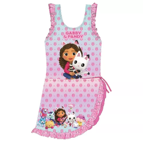 Gabi babaháza Pandy gyerek fürdőruha és sarong szett 3 - 8 év / 98 - 128 cm