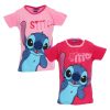 Disney Lilo és Stitch, A csillagkutya Surprised gyerek rövid póló, felső 3 - 8 év / 98 - 128 cm