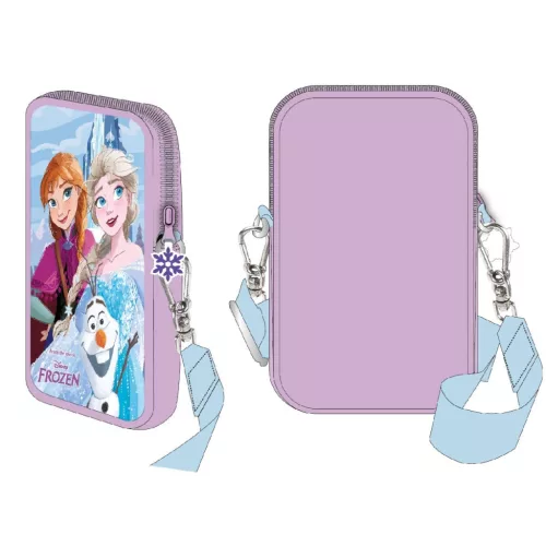 Disney Jégvarázs Trio Deluxe telefontartó táska 18 cm