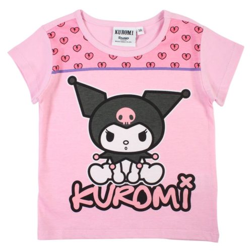 Hello Kitty Kuromi gyerek rövid póló, felső 3 - 8 év / 98 - 128 cm