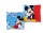 Disney Mickey Timeless párna, díszpárna 38 cm Velúr