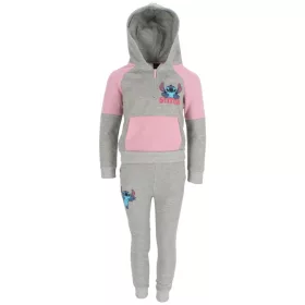   Disney Lilo és Stitch, A csillagkutya Grey Pink gyerek melegítő, jogging szett 2 - 8 év / 92 - 128 cm
