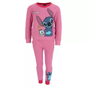   Disney Lilo és Stitch, A csillagkutya Scrump Pink gyerek melegítő, jogging szett 2 - 8 év / 92 - 128 cm