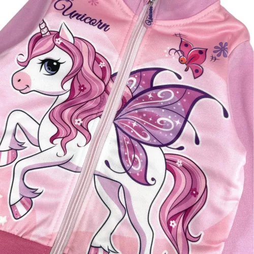 Unikornis Pink gyerek melegítő, jogging szett 3 - 8 év / 98 - 128 cm
