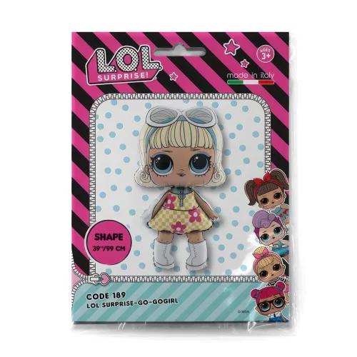 LOL Surprise Go Go Girl fólia lufi 99 cm
