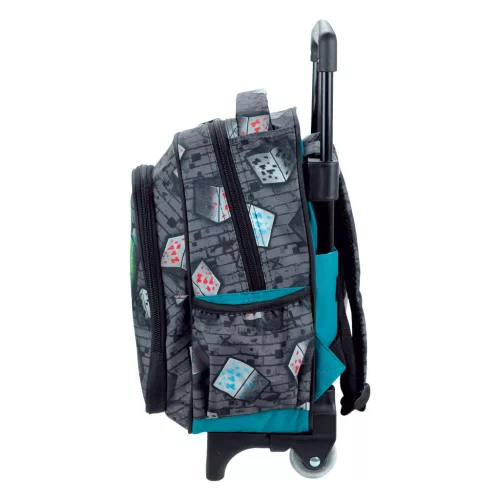 Minecraft Metro Art Blast gurulós ovis hátizsák, táska 30 cm