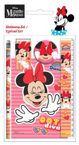 Disney Minnie Wink írószer szett 5 db-os