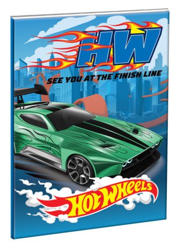 Hot Wheels Race B/5 vonalas füzet 40 lapos