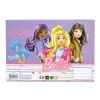 Barbie Paints A/4 spirál vázlatfüzet 40 lapos matricával