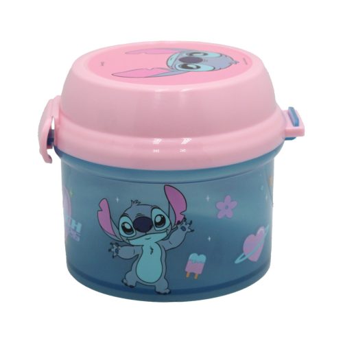 Disney Lilo és Stitch, A csillagkutya Alien 626 műanyag snack tartó, uzsonnás doboz 270 ml