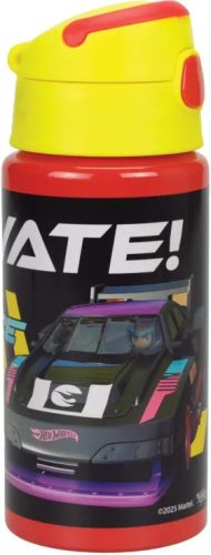 Hot Wheels Race alumínium kulacs akasztóval 500 ml