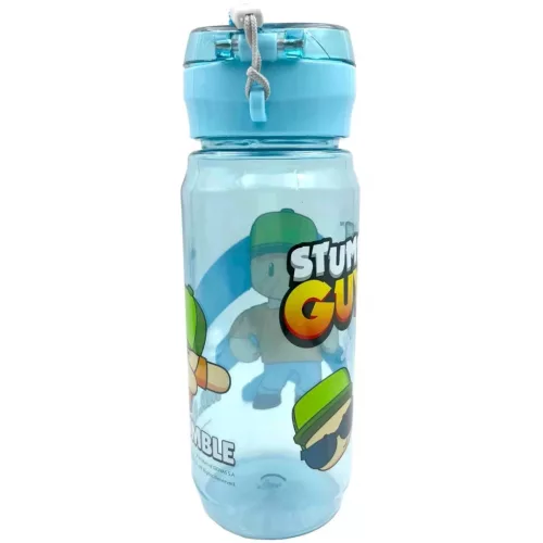Stumble Guys All Day műanyag kulacs akasztóval 600 ml