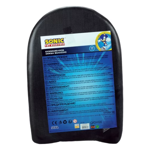 Sonic a sündisznó Ring kickboard, úszódeszka 45 cm