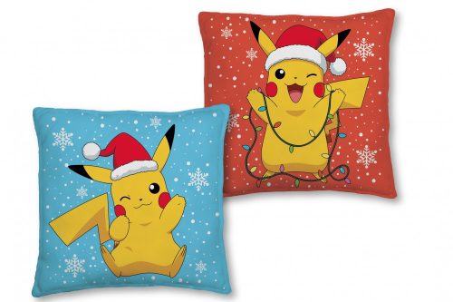 Pokémon Karácsonyi párna, díszpárna 40*40 cm