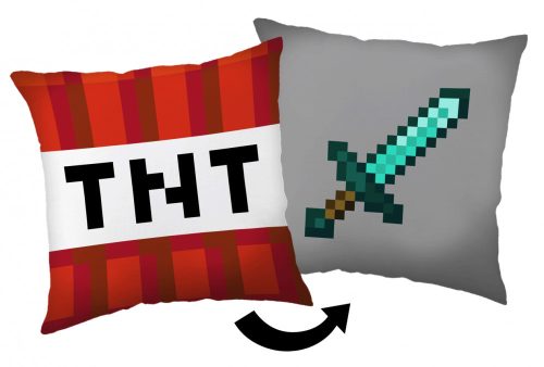 Minecraft TNT Sword párna, díszpárna 40*40 cm