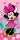 Disney Minnie Pretty in Pink fürdőlepedő, strand törölköző  70x140cm
