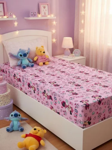 Disney Minnie XoXo gumis lepedő 90x200 cm