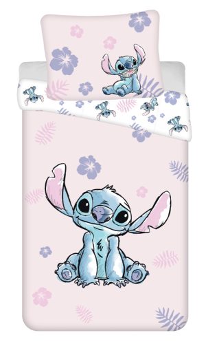 Disney Lilo és Stitch, A csillagkutya Pink ágyneműhuzat 140×200cm, 70×90 cm