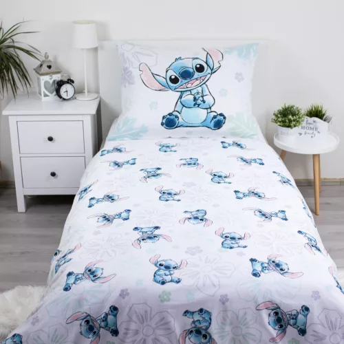 Disney Lilo és Stitch, A csillagkutya Ohana White ágyneműhuzat 140×200cm, 70×90 cm