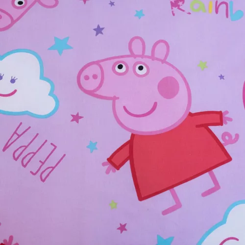 Peppa malac Jump In ágyneműhuzat 140×200cm, 70×90 cm
