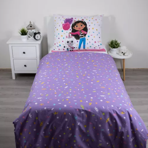 Gabi babaháza Confetti ágyneműhuzat 140×200cm, 70×90 cm